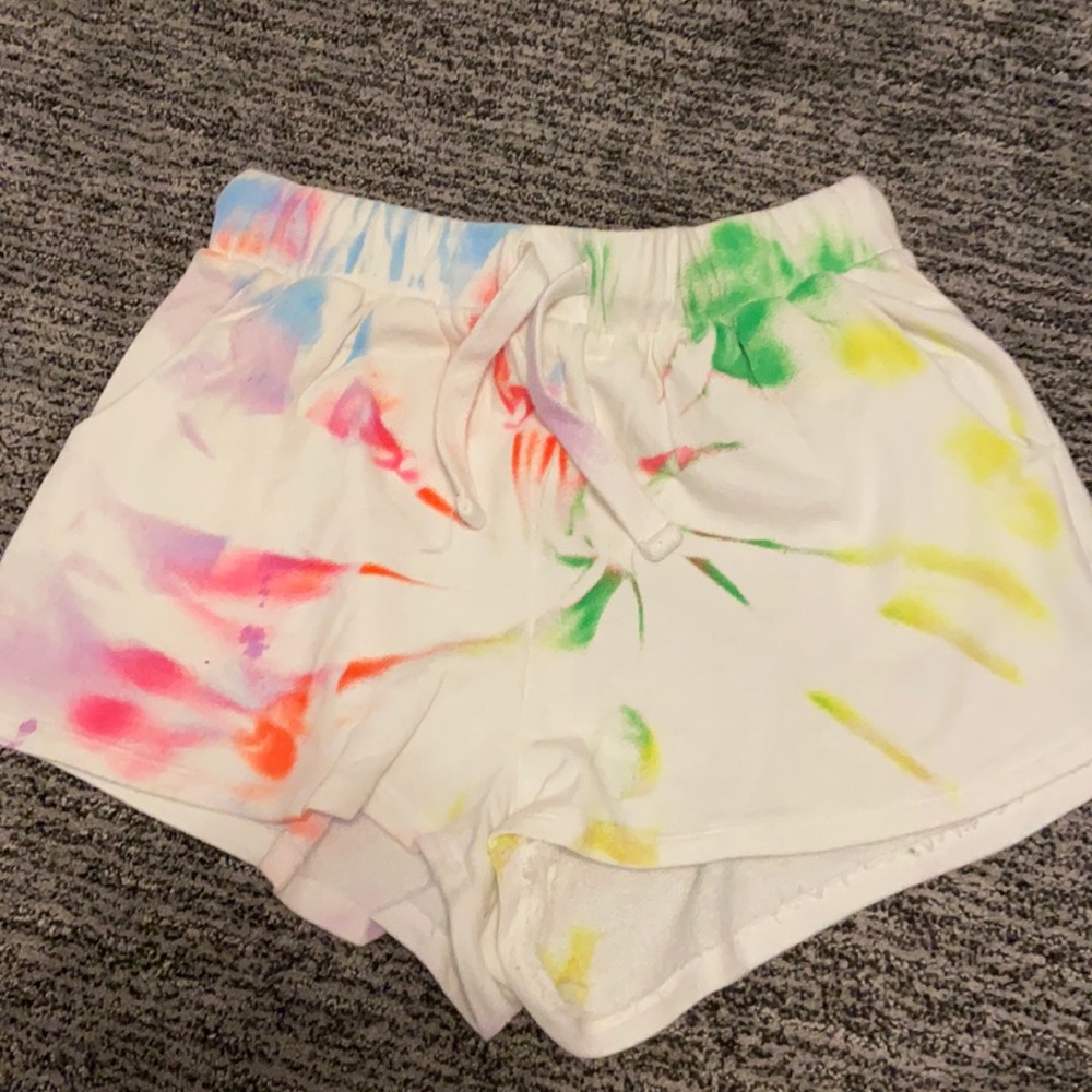 Tye dye shorts